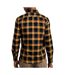 Chemise à carreaux  marine/camel homme timberland solucell buffalo-2