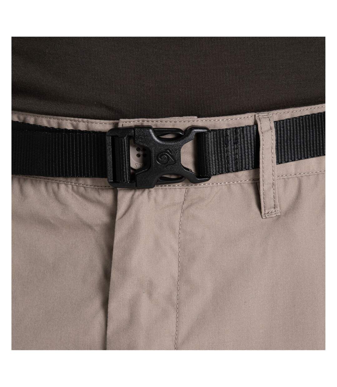 Pantalon À Taille Haute Semi-élastiquée 2-en-1 Kiwi Homme Beige Craghoppers-4