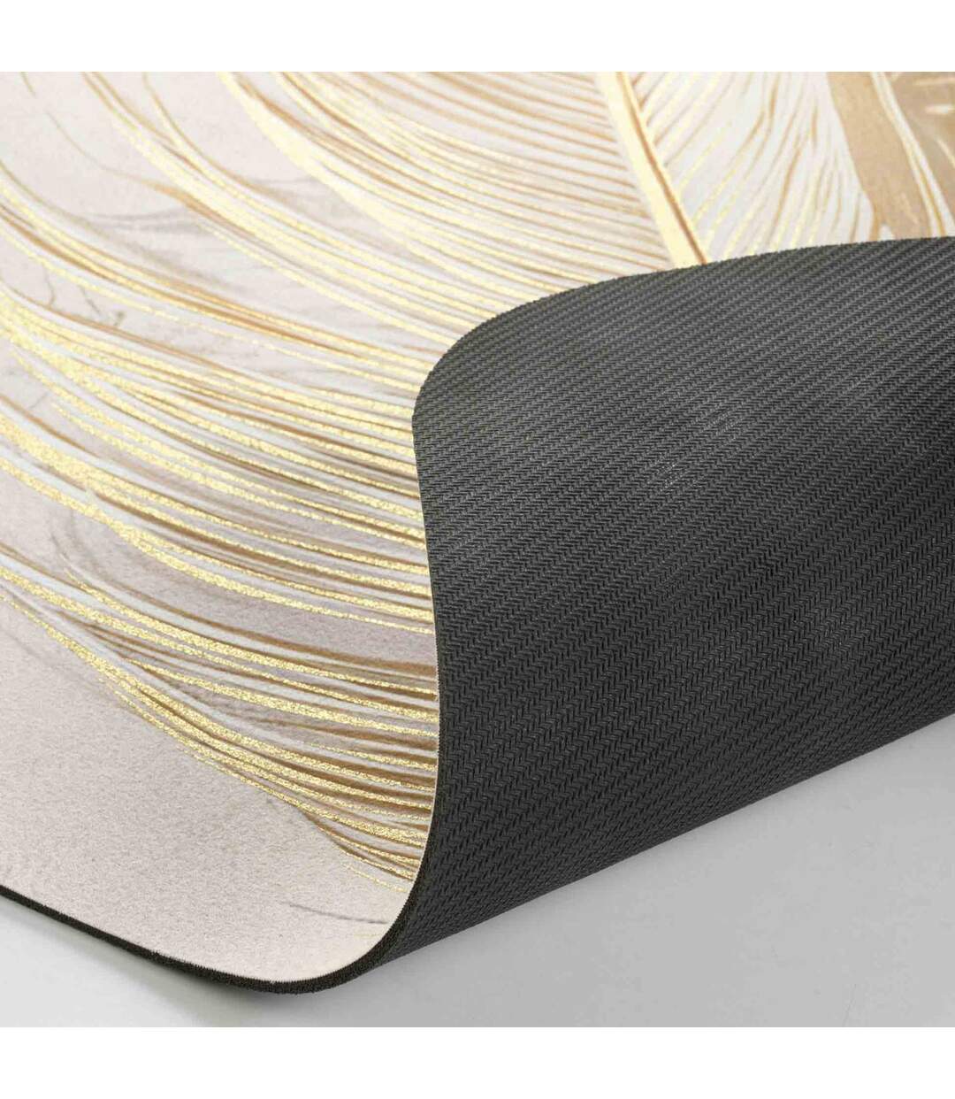 Tapis de Bain Ultra-Absorbant Angelica 50x120cm Naturel-2
