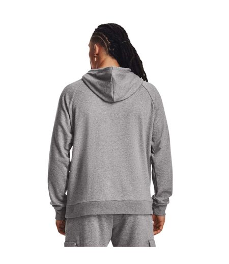 Sweat À Capuche Homme Gris Argenté Under Armour