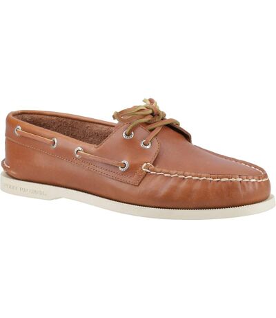 Chaussures Bateau Authentic Original Homme Brun Clair Sperry