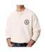 Pull beige homme calvin klein jeans varsity-1
