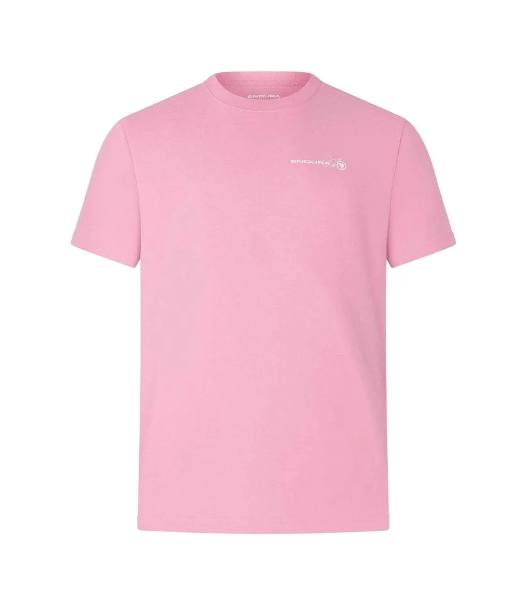 Mens Bicycle T-shirt Pink Thrift Endura-1