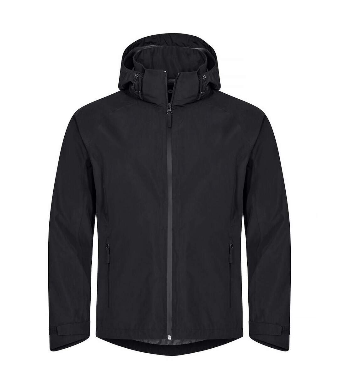 Mens Classic Soft Shell Jacket Black Clique-1