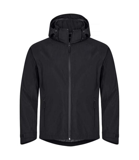Mens Classic Soft Shell Jacket Black Clique