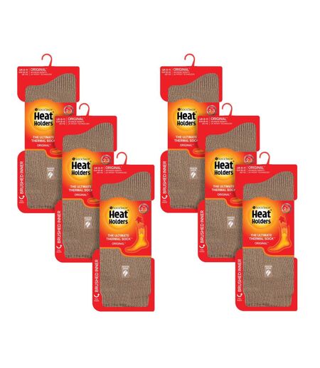6 Pairs Mens Original Thick Winter Thermal Socks for Cold Weather