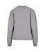 Sweat À Capuche Femme Gris Chiné Build Your Brand-2