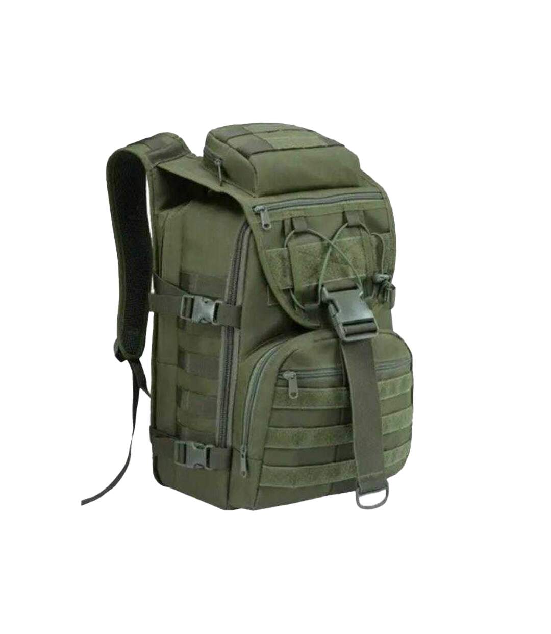 Sac À Dos De Randonnée Survival Taille Unique Vert Kaki Offlander-2