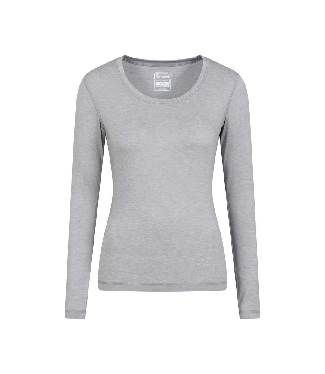 Haut Thermique Keep The Heat Femme Gris Mountain Warehouse-1