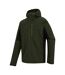 Veste Imperméable À Capuche Birchdale Homme Vert Kaki Noir Regatta-4