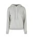 Sweat À Capuche Femme Gris Pâle Build Your Brand-1