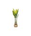 Plante Artificielle en Pot Strelitzia 120cm Vert & Beige