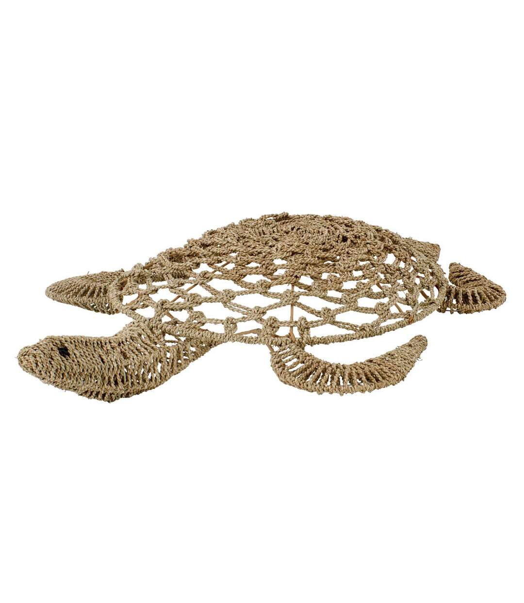 Déco Murale en Jonc Tortue 110cm Naturel-1