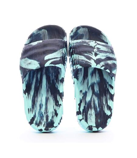 Claquettes Marine/Turquoise Femme Adidas Adilette 22 - 37