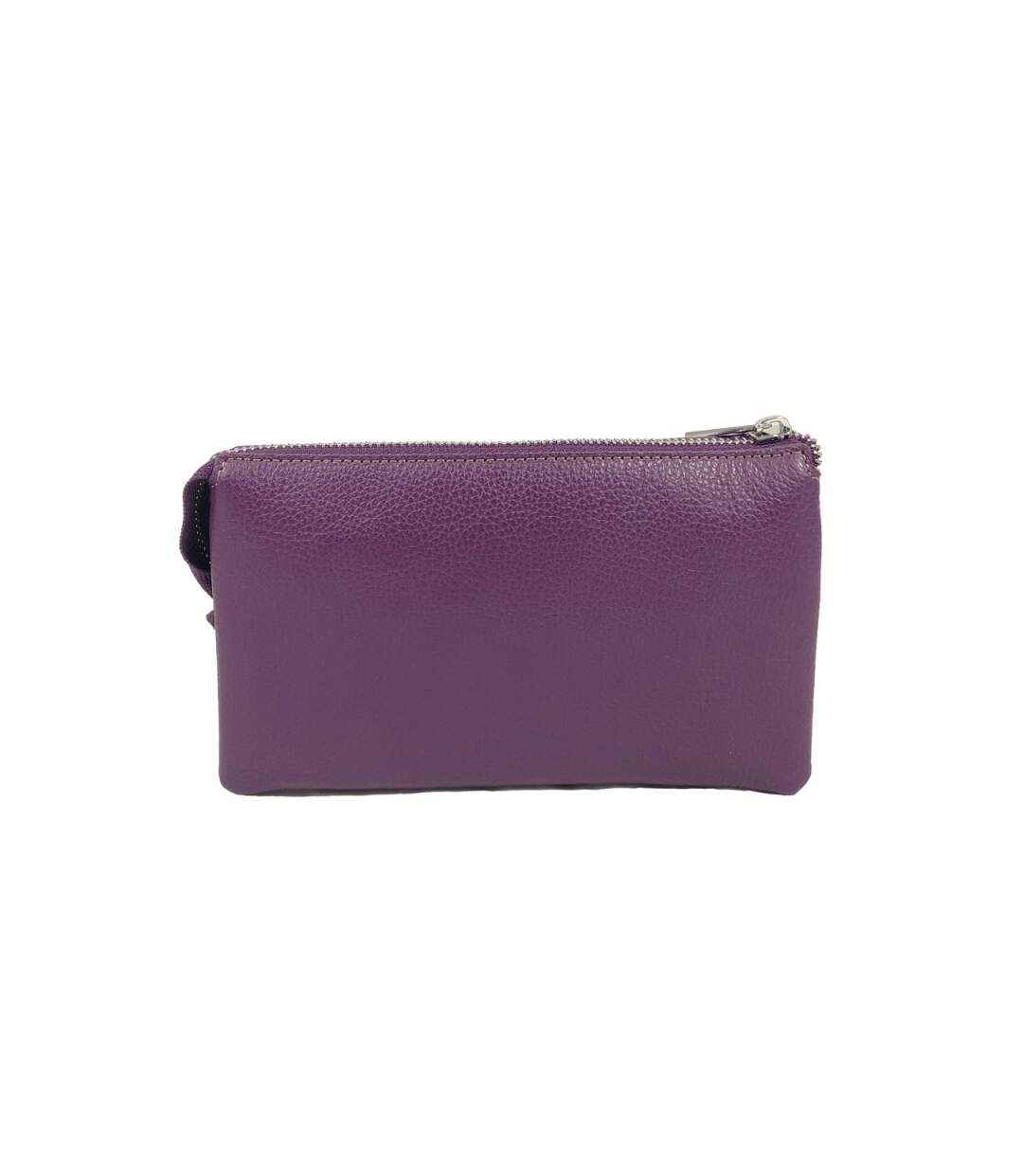 Katana - Pochette multifonctions femme en cuir - violet - 8658