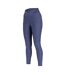 Womens/ladies Optima Horse Riding Tights Navy Aubrion-3