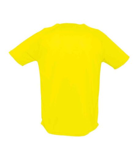 T-shirt Sporty Homme Citron SOLS