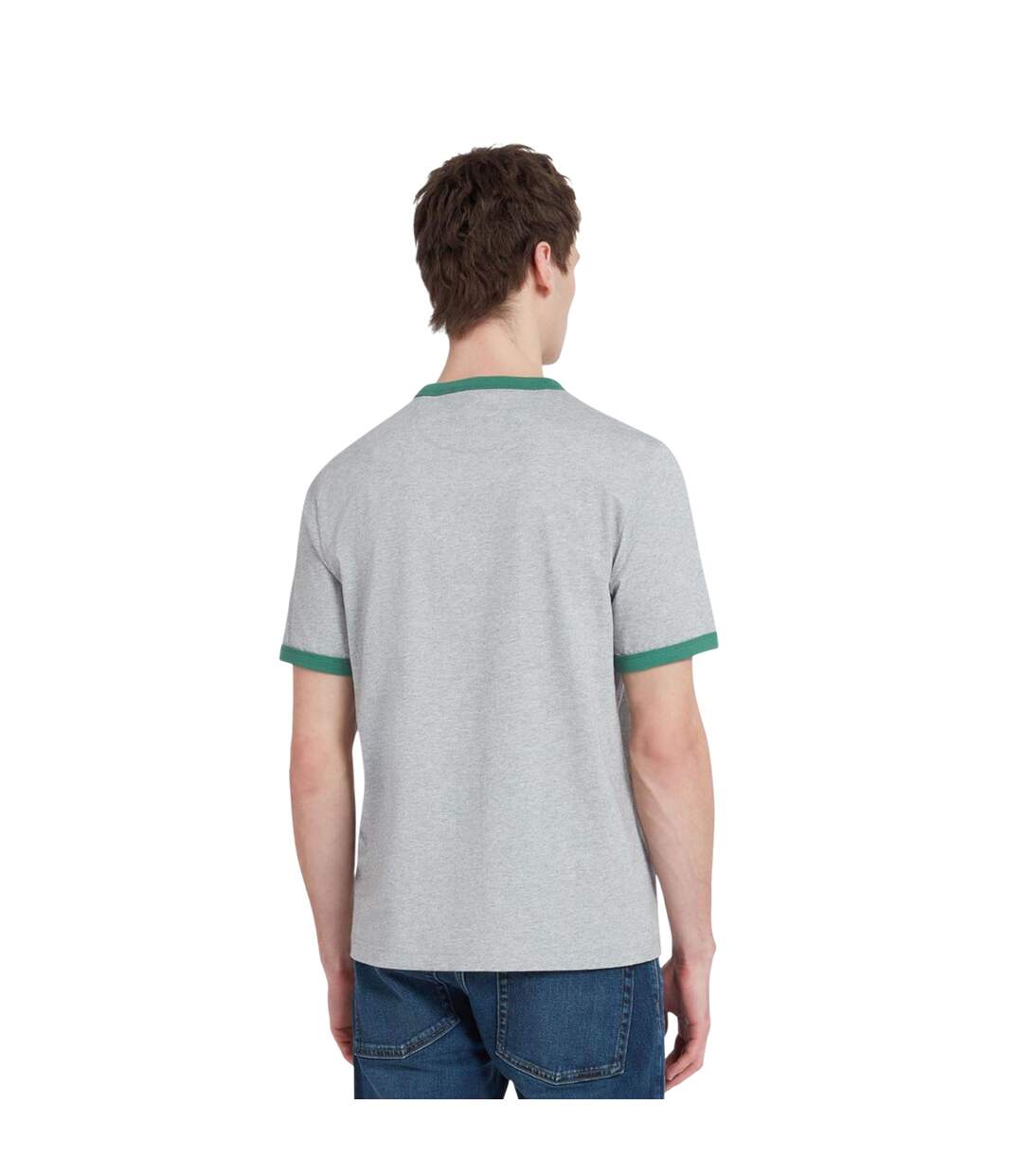T-shirt Groves Homme Gris Farah-3