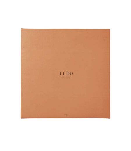 Ludo board game one size brown Vinga
