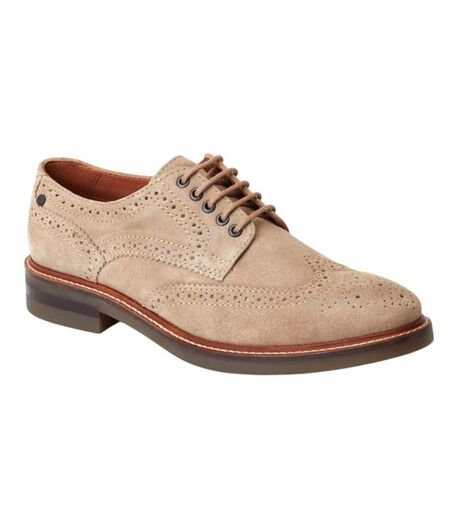Mens Hatfield Classic Leather Brogues Sand Base London