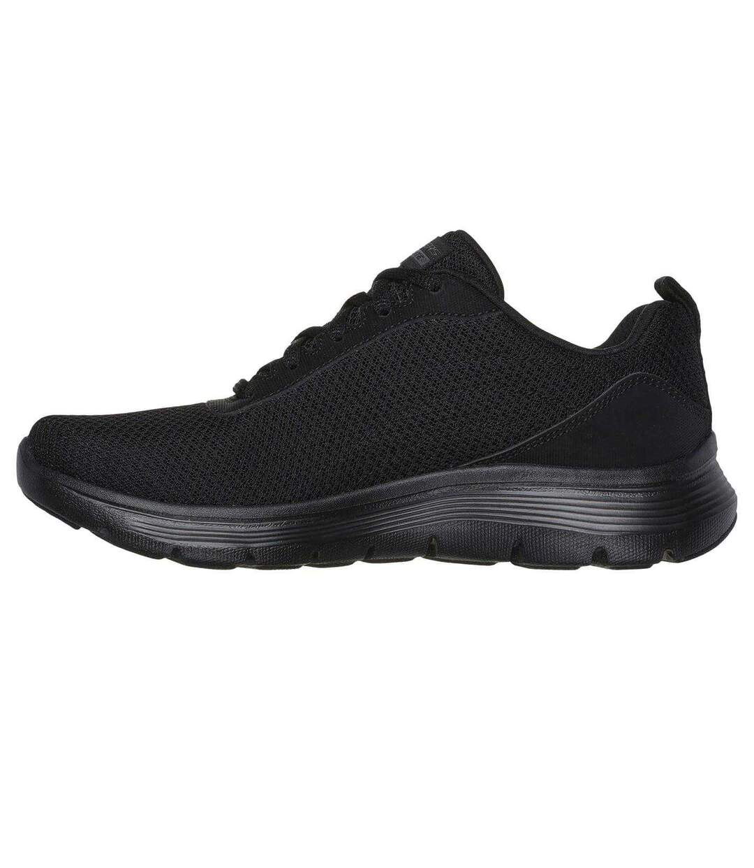 Womens/ladies Flex Appeal 5.0 New Thrive Trainers Triple Black Skechers-2