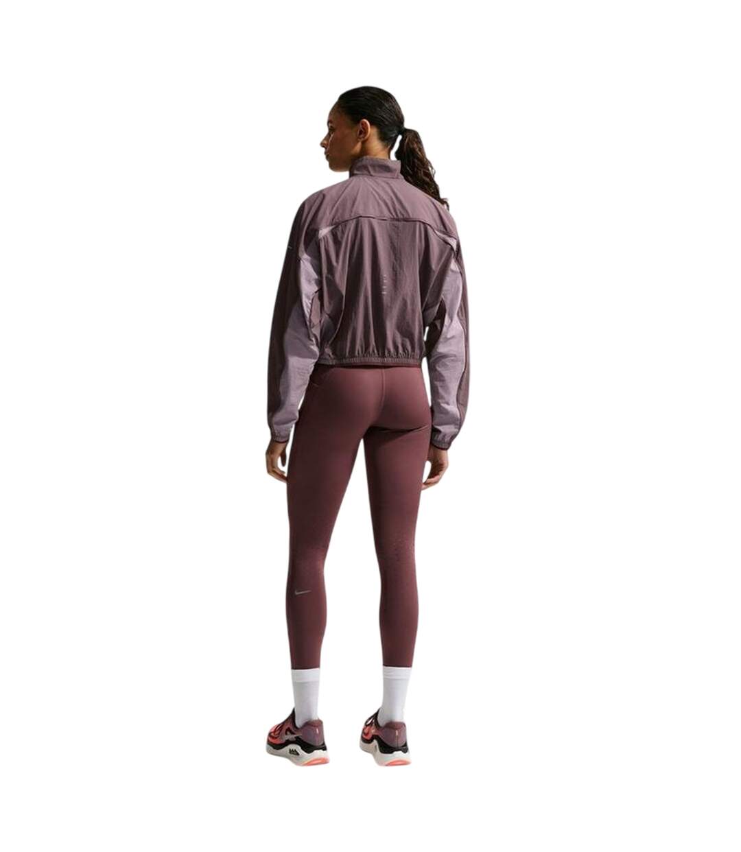 Womens/ladies Repel Packable Running Jacket Tattoo Violet Nike-2