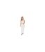 Jupe Longue Motif/style Ruché Femme Blanc I Saw It First-1