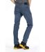 Jeans de travail coupe droite ajustée stone brossé stretch WORK3 'Rica Lewis'-4