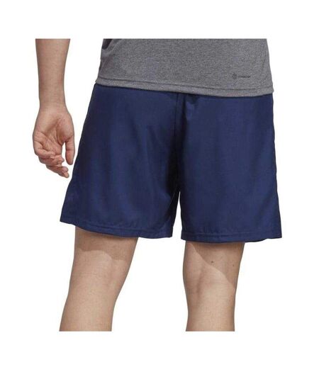 Mens Shorts Dark Blue White Adidas