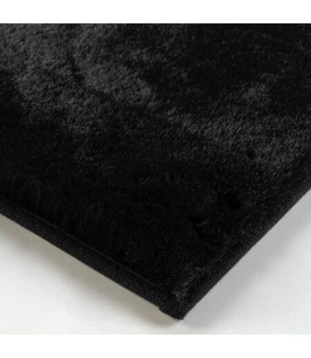 Tapis Imitation Fourrure Feline 120x170cm Noir