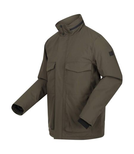 Regatta Mens Esteve Waterproof Jacket (Dark Khaki) - UTRG9304