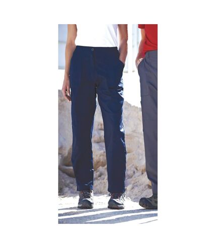 Pantalon de randonnée, coupe régulière femme bleu marine Regatta