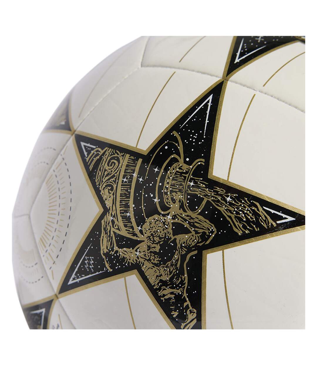 Ballon De Foot Motif/style Real Madrid Cf Uefa Champions League Taille 5 Blanc Adidas-4