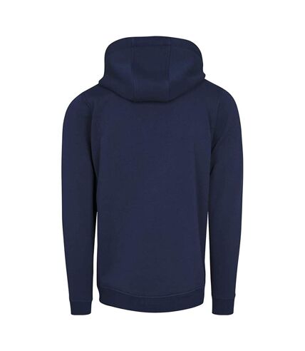 Build Your Brand Mens Heavy Pullover Hoodie (Light Navy)