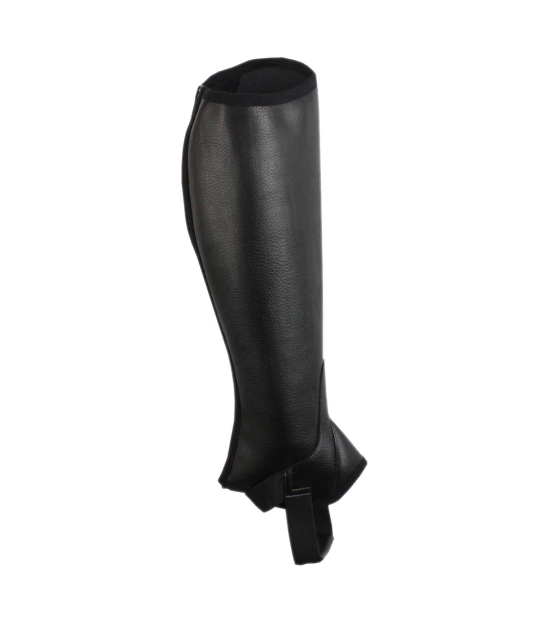 Saxon Unisex Equileather Half Chaps (Black) - UTWB797