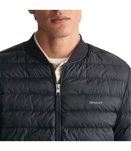 Mens Light Padded Bomber Jacket Black Gant