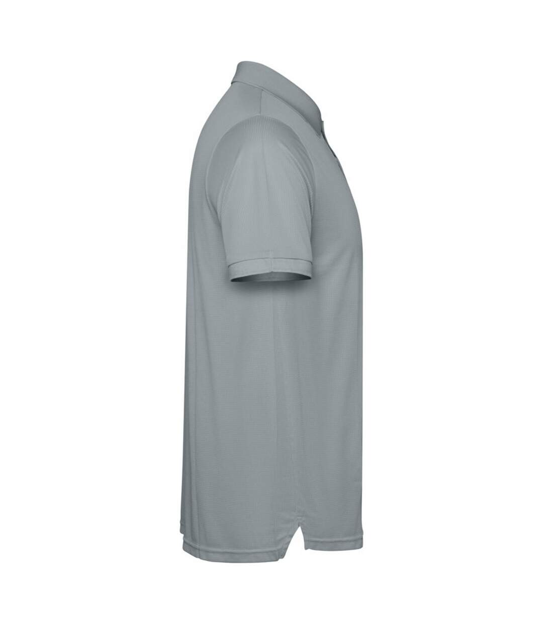 Mens Tormo Short-sleeved Polo Shirt Grey Roly-4