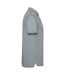 Mens Tormo Short-sleeved Polo Shirt Grey Roly-4