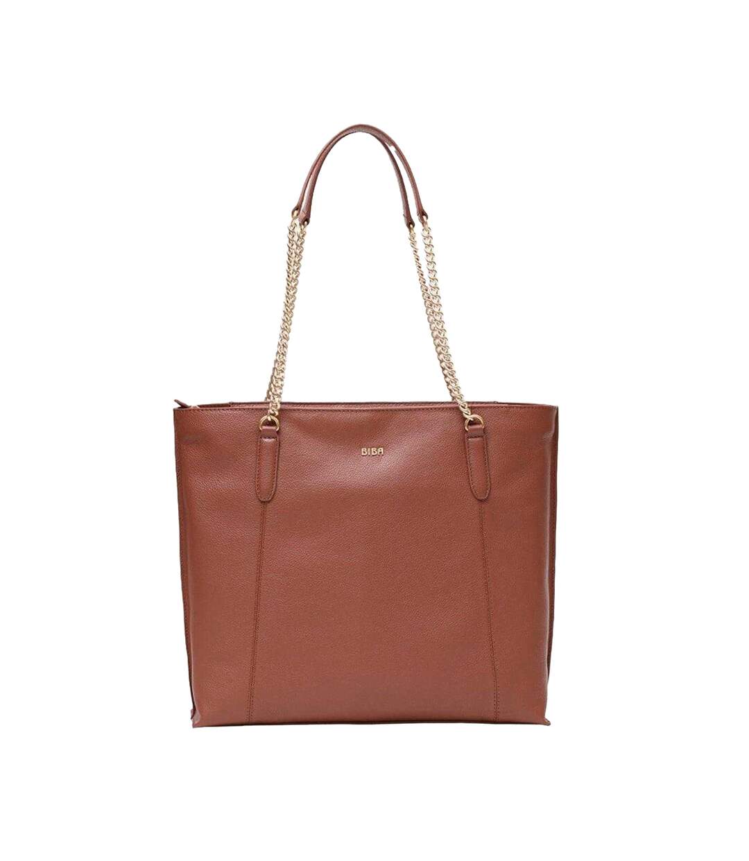 Tote Bag Mila Taille Unique Marron Clair Biba-2