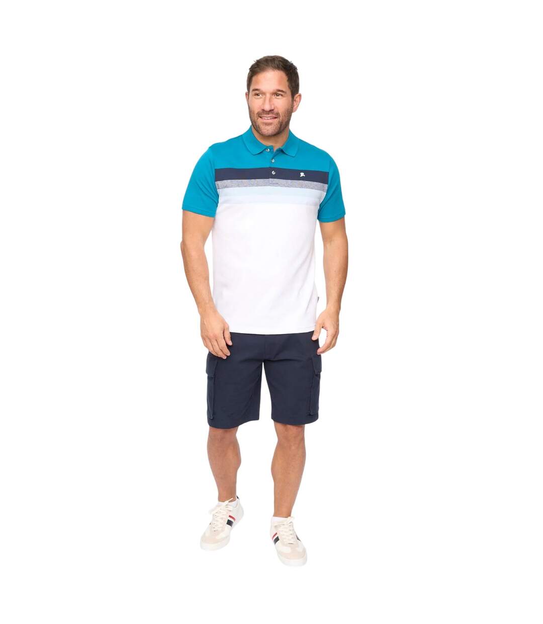 Polo Danson Homme Bleu Vif Bewley & Ritch-1