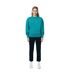 Unisex adult kruger recycled cotton crew neck relaxed fit sweatshirt verdigris Iqoniq-3