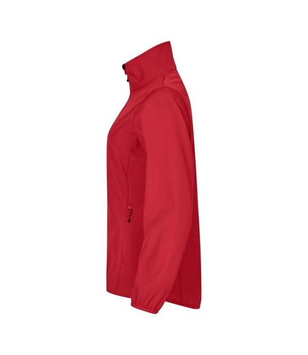 Veste Softshell Classic Femme Rouge Clique