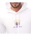 Sweat À Capuche S Ginn E Homme Blanc Diesel-4