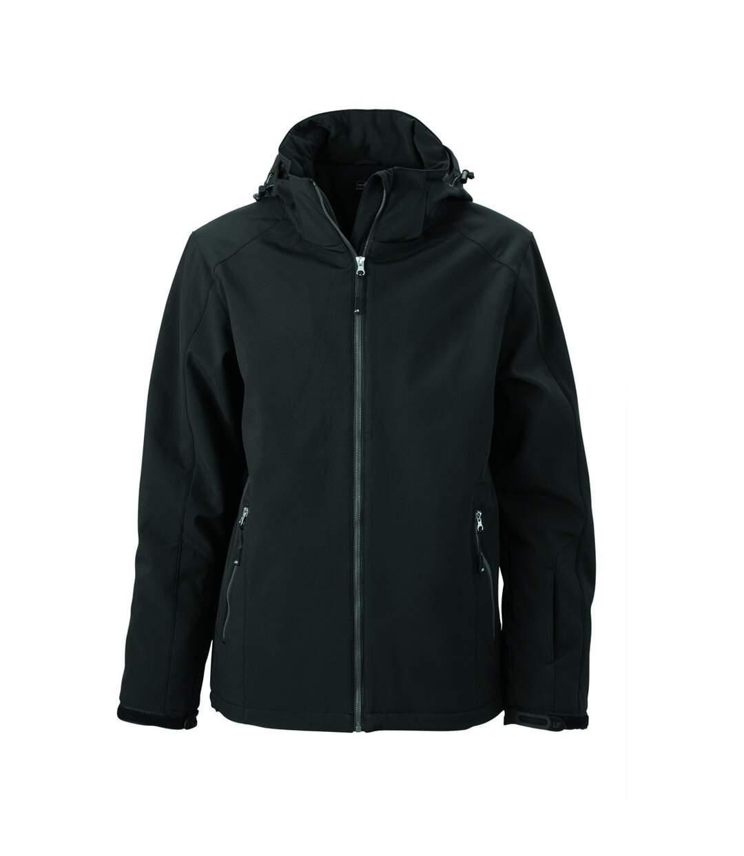 Veste softshell doublée - JN1054 - Noir - Homme - Sports d'hiver - Ski-1