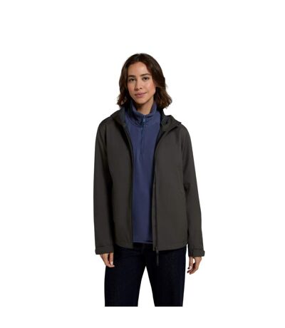 Veste Imperméable Elements Femme Kaki Foncé Animal