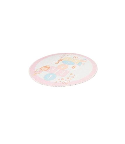 Tapis Enfant Imprimé Playground 160cm Rose