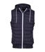Doudoune Sans Manches Homme Noir Blanc Urban Classics-1