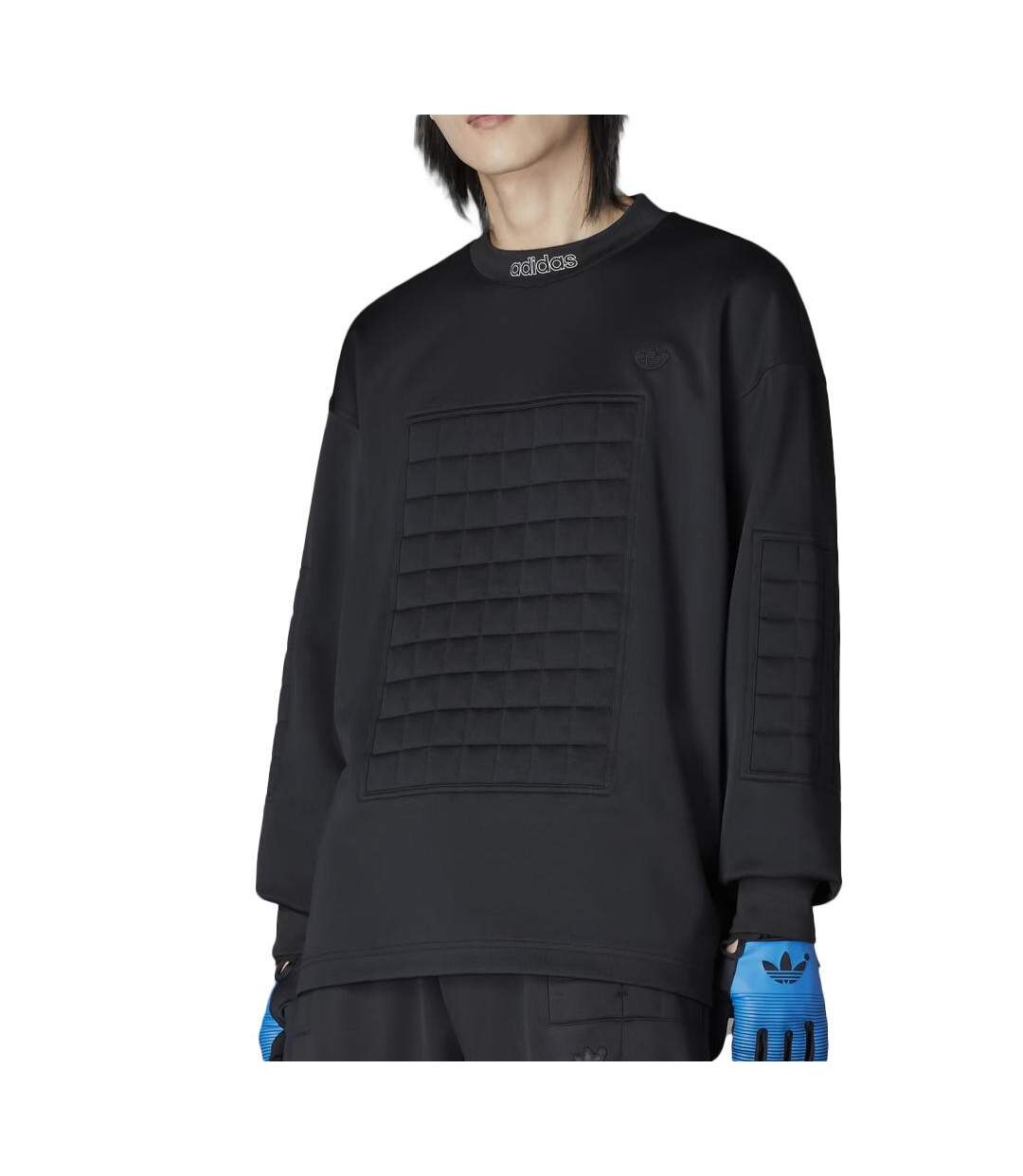 Sweat Noir Homme Adidas Homme C-62 Crew - L