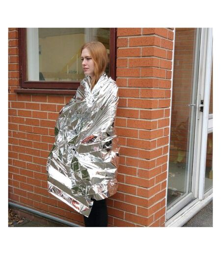 Reflective Thermal Emergency Blanket One Size Silver Regatta