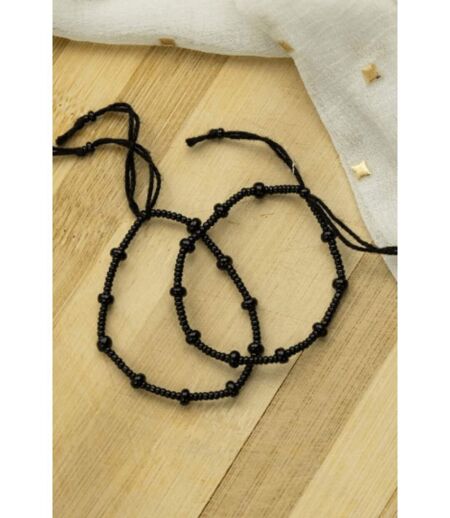 Mangalsutra Nazaria Everyday Black Beads Elegant Asian Indian Daily Bracelet